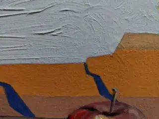 A. Agus - Western still life with apples