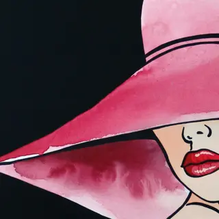 Tim Tilman - Woman with summer hat