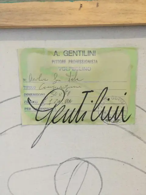 Aldo Gentilini (1911-1982) - Composizione