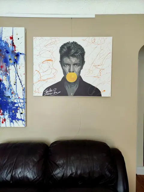 TedyZet (XX) - POP_ David Bowie & yellow balloon