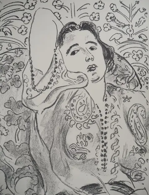 Henri Matisse (1869-1954) - Nice ; Modèle allongé