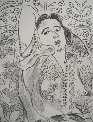 Henri Matisse (1869-1954) - Nice ; Modèle allongé