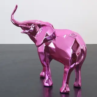 Richard Orlinski (1966) - Elephant Spirit (Pink Edition) SOLD OUT