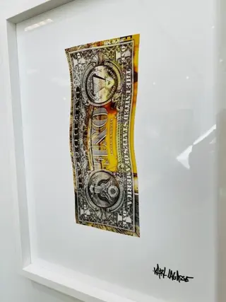 Karl Lagasse (1981) - TABLEAU - ONE DOLLAR KL12 - Vendu sans prix de réserve