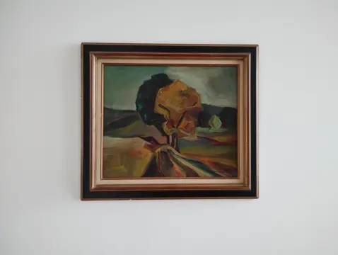 Max Savy (1918-2010) - Paysage du Bordeur