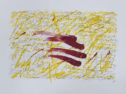 Antoni Tapies (1923-2012) - "Senyera"