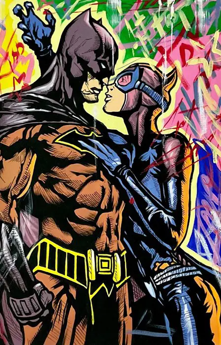 Alberto Ricardo (XX) - Batman y Catwoman