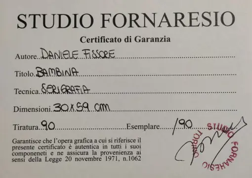 Daniele Fissore (1947) - Bambina