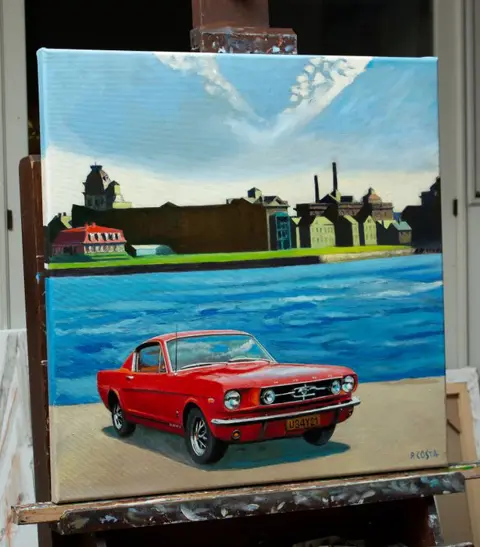 Piero Costa - Blackwell's Island. from Edward Hopper