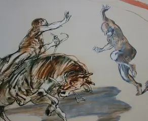 Claude Weisbuch (1927-2014) - Cirque : Hommage à Toulouse Lautrec