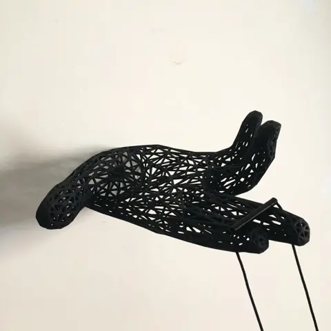 Andrea Giorgi - Freedom red (wall sculpture)