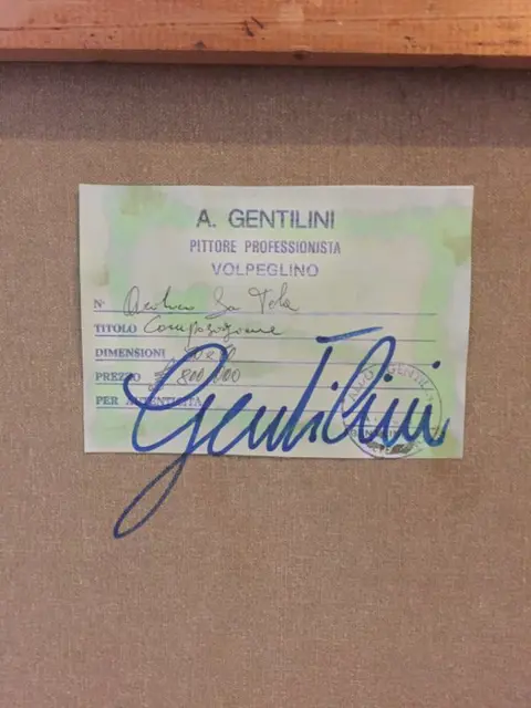 Aldo Gentilini (1911-1982) - Composizione