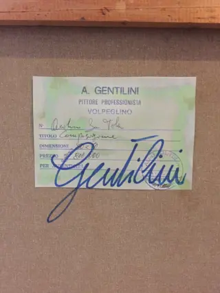 Aldo Gentilini (1911-1982) - Composizione