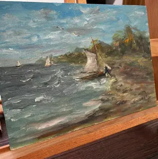 Wiesław Wanat (XX) - Boat