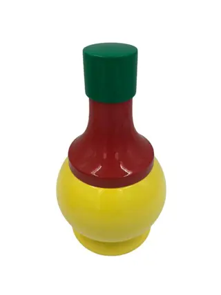 Alessandro Piano - Alter Ego Token Fiaschetto - sculpture wine bottle art toy tribute monopoly