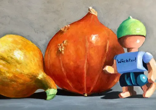 carmelo margarone - Kürbis Wächter