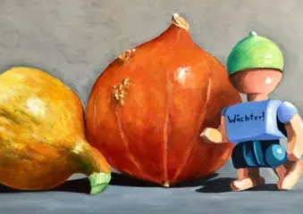 carmelo margarone - Kürbis Wächter