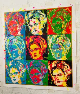 Joaquim Falco (1958) - 9 Frida’s Kahlo . Fluor