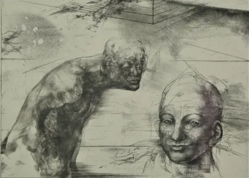 James Janicek (b. 1935) - Compostion I & II