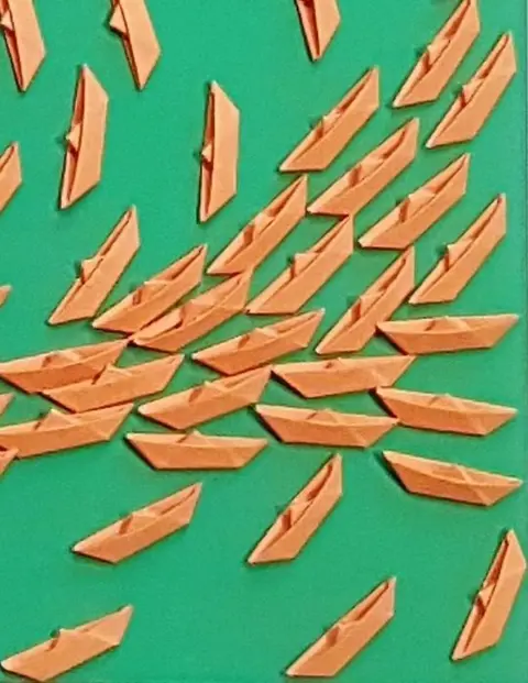 Riccardo Gusmaroli (1963) - Vortice arancio