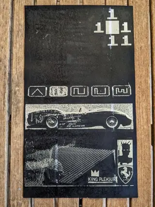 Æ2381 (1977) - Art Car Exhibition 1984: Basquiat A12-A | [1/1 Unique]