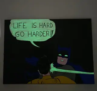 Hugo.M - Batman and Robin slap pop art