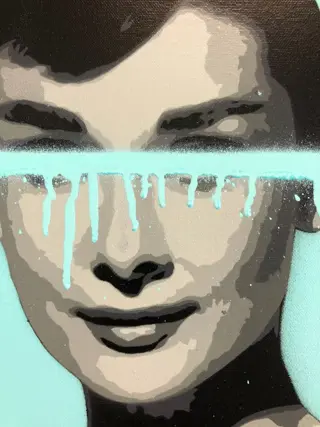 13.13. (1981) - Artist unknown - Audrey Hepburn