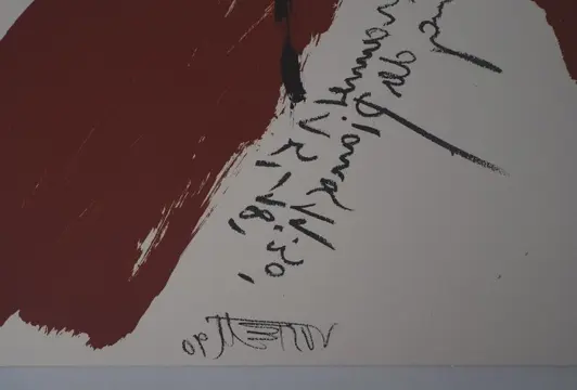 Wolf Vostell (1932-1998) - Le cri : Hommage à la femme