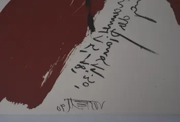 Wolf Vostell (1932-1998) - Le cri : Hommage à la femme