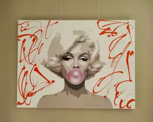 TedyZet (XX) - POP_ Marilyn & yellow balloon
