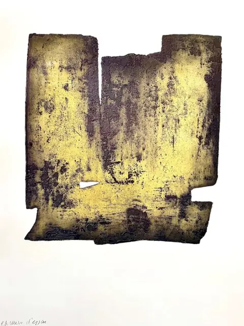 D'après Pierre Soulages (1919-2022) - Eau-forte XII