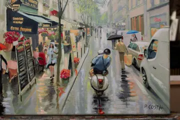 Piero Costa - Le printemps a Paris