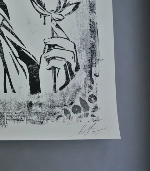Shepard Fairey (OBEY) (1970) - Natural Springs - Stencil Series + Bonus