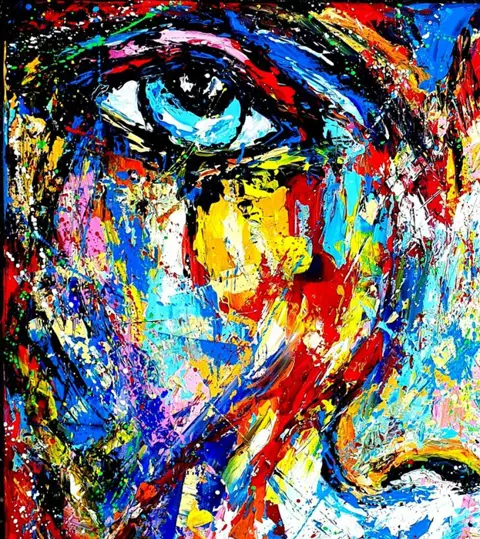 Jovan Srijemac - Abstract close-up portrait
