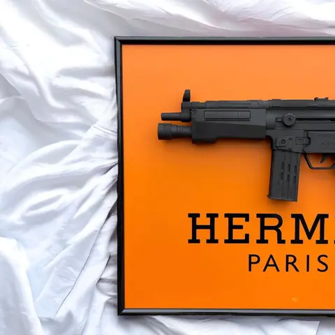 DALUXE ART - Hermés Luxury Gun