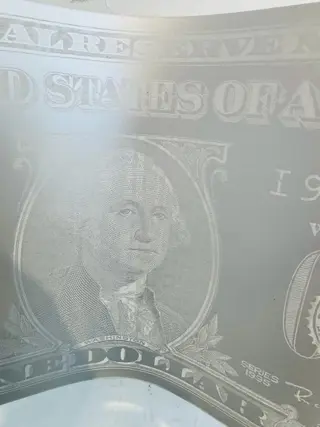 Karl Lagasse (1981) - ONE DOLLAR SILVER ONE WAY - 22 Exemplaires - Vendu sans prix de réserve.