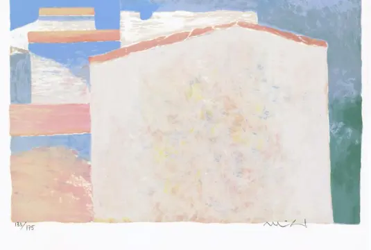 Roger Muhl (1929-2008) - Village en Provence