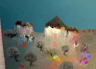 Manlio Bacosi (1921-1998) - Campagna umbra