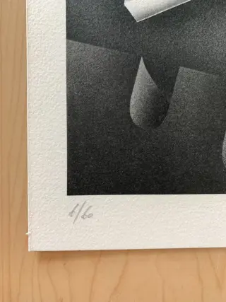 Jacques Poli (1938-2002) - Abstract composition