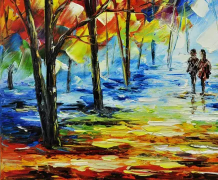 Olga Nowak - A romantic walk