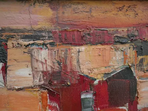 Anton Geerlings (1923-2018) - Abstracte Huizen