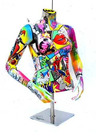 Patrycja Mroczkowska - Torso Comic Pop-Art