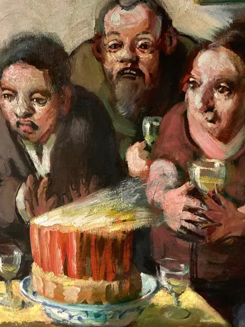 Jorge Hermle (1936) - Le gâteau d'anniversaire