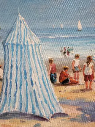 Cristaux Francis (1956) - Tente de plage