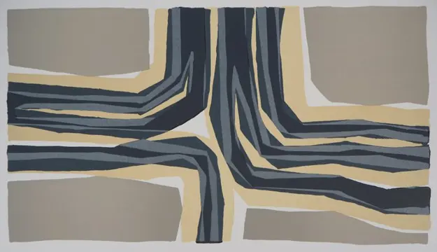 Raoul Ubac (1910-1985) - Paysage abstrait