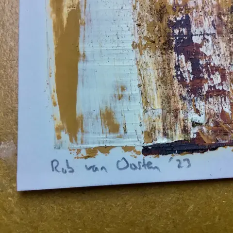 Rob van Oosten - Negen abstracte werken