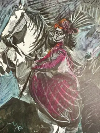 Pablo Picasso (1881-1973) - La cavalière