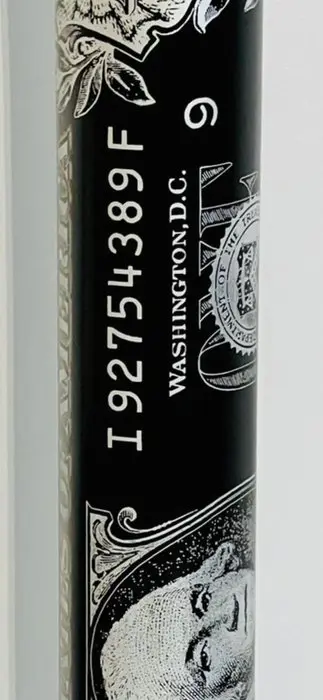 Karl Lagasse (1981) - NEW - ONE DOLLAR ROLS BLACK & WHITE - Vendu sans prix de réserve.