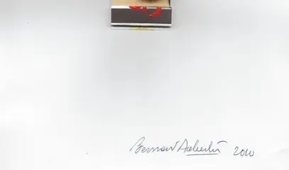 Bernard Aubertin (1934-2015) - Dessin de feu