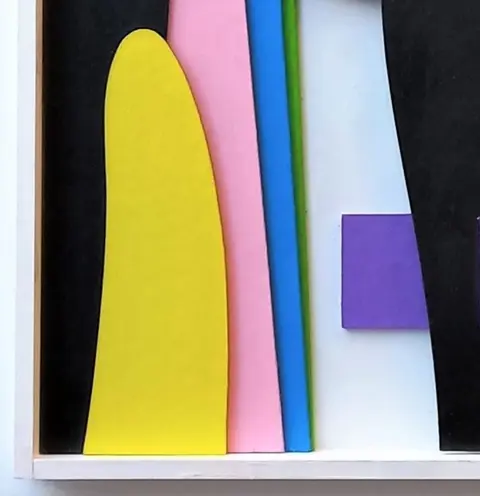Marlène - Kleurcollage Nr 1